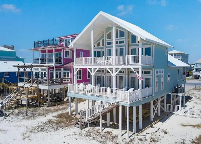 Oceanfront/zero Steps To Beach/views/4br Holiday home Gulf Shores